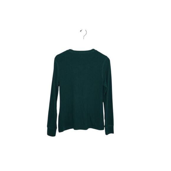 On 34th Forest Green Ribbed Long Sleeve Top Plus Size 0X NWT - Picture 2 of 4